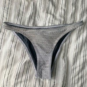 Triangl Lyla Cheeky Striped Bikini Bottoms
